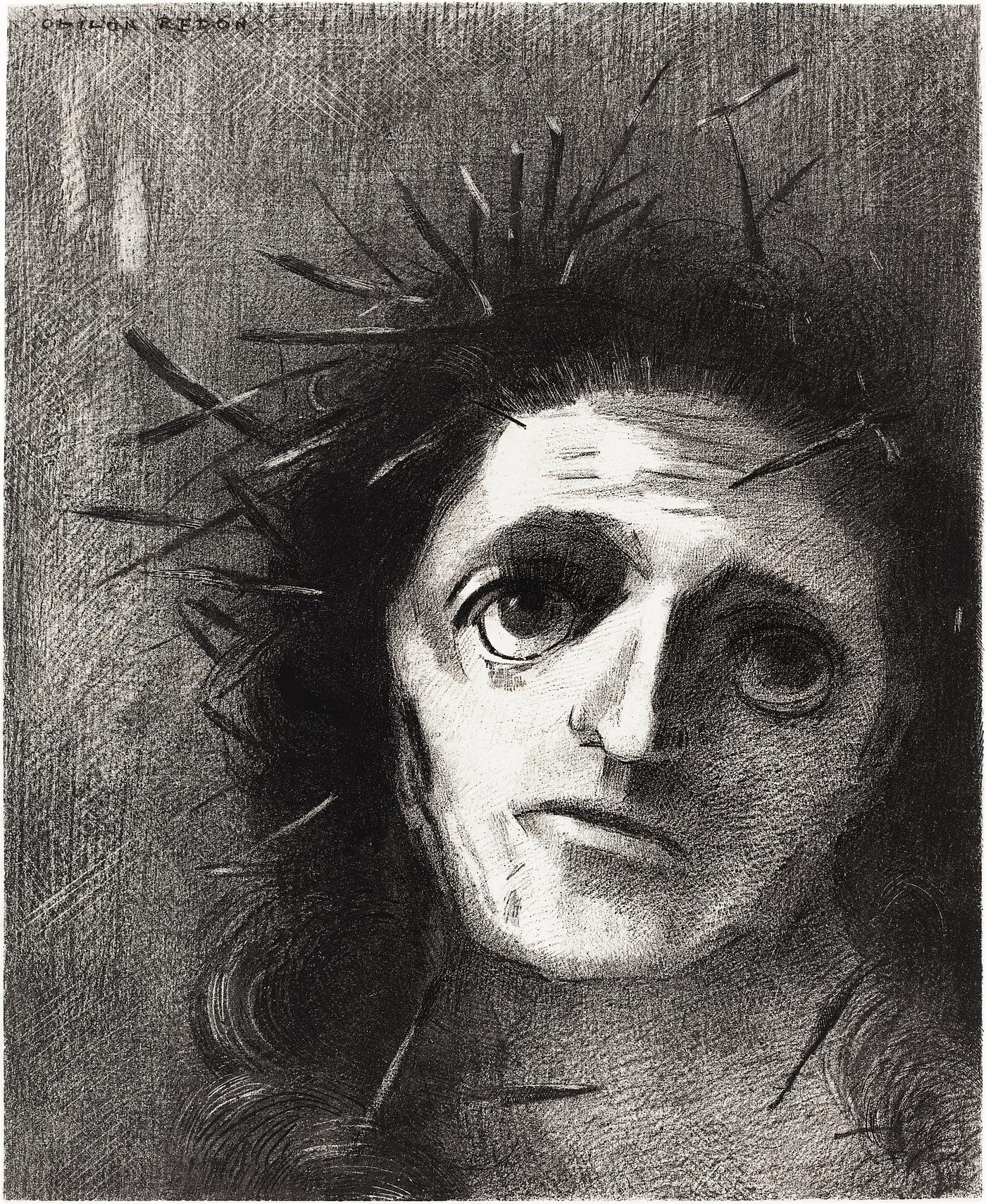 Christ by the Flower (1887) by Odilon Redon. Original from the National Gallery of Art. Digitally enhanced by rawpixel. Christ by the Flower (1887) by Odilon Redon. Original from the National Gallery of Art. Digitally enhanced by rawpixel.