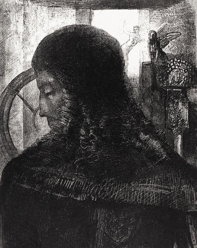 Old Knight by Odilon Redon Old Knight (1896) by Odilon Redon. Original from the National Gallery of Art. Digitally enhanced by rawpixel.
