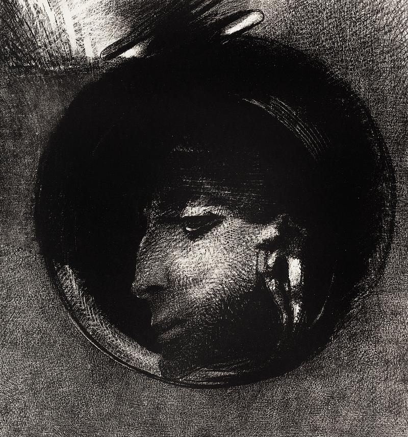 Auricular Cell by Odilon Redon Auricular Cell (1894) by Odilon Redon. Original from the National Gallery of Art. Digitally enhanced by rawpixel.