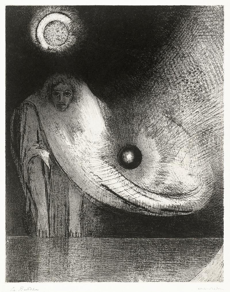 The Buddha by Odilon Redon The Buddha (1895) by Odilon Redon. Original from the Rijksmuseum. Digitally enhanced by rawpixel.