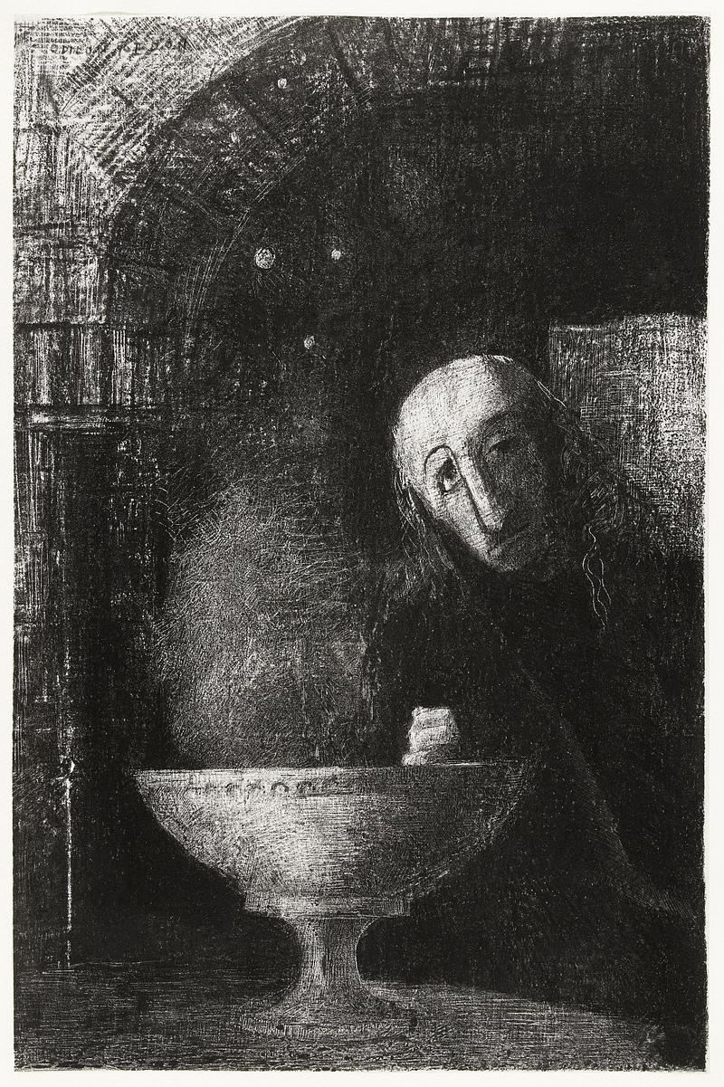 Artwork by Odilon Redon And the Seeker was Engaged in an Endless Search (1886) by Odilon Redon. Original from the Rijksmuseum. Digitally enhanced by…