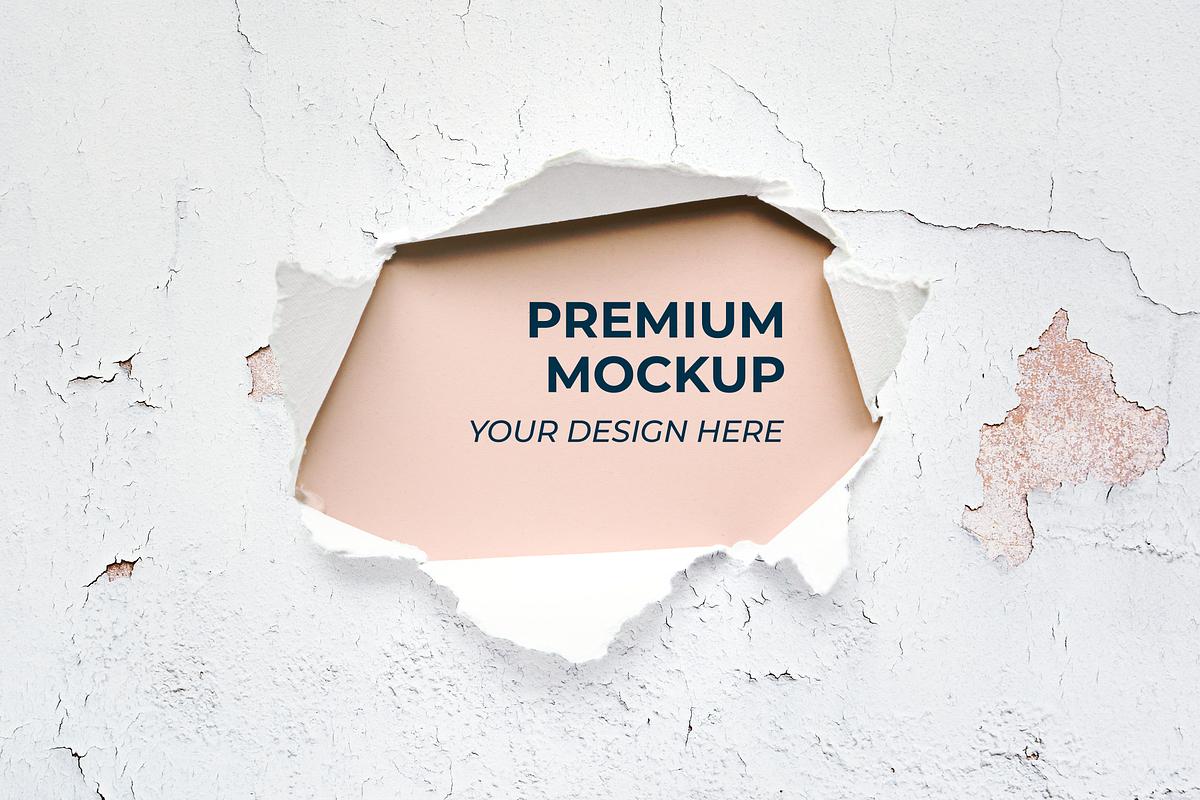 Download Ripped Paper Banner Royalty Free Stock Psd Mockup High Resolution Design
