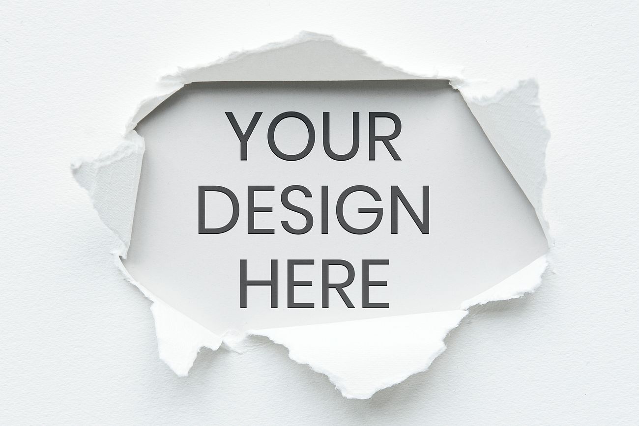 Download Ripped paper banner | Royalty free psd mockup - 1015172