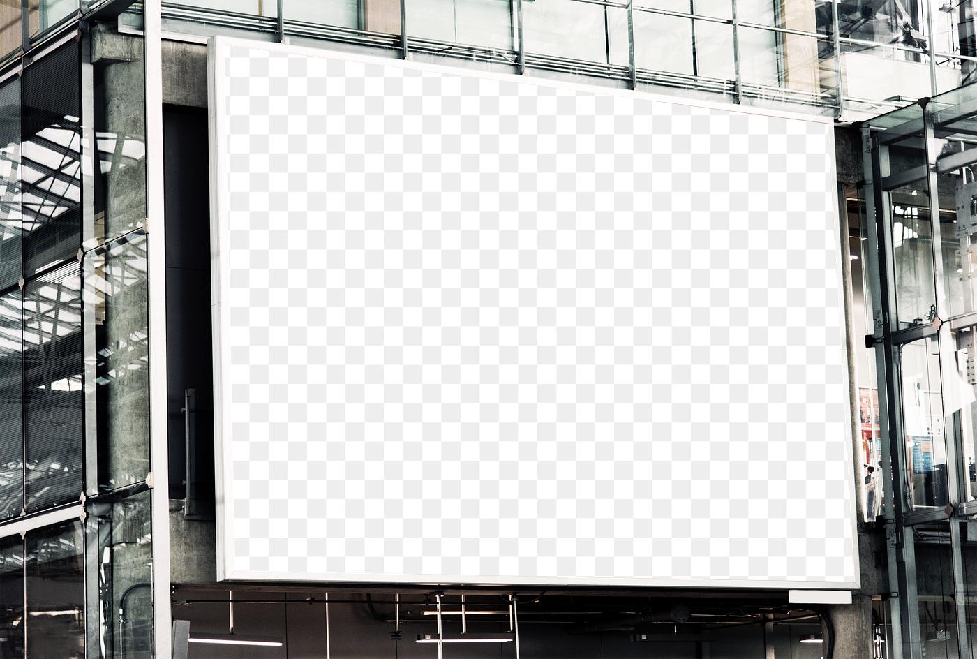 Download Blank billboard screen png | Royalty free transparent png ...