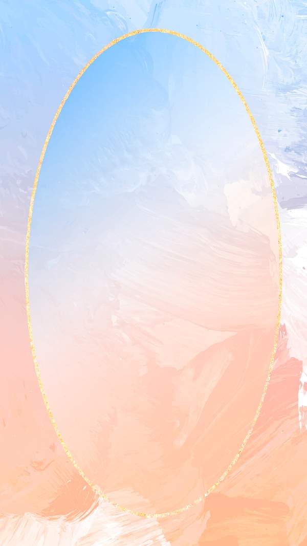Bright two tone background frame