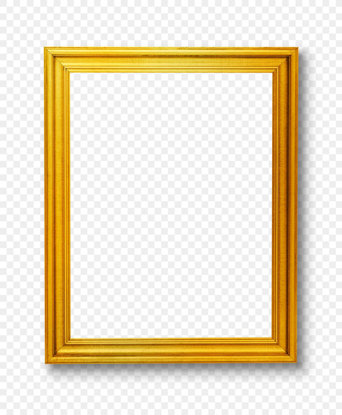 Download Golden blank frame mockup png | Royalty free stock ...