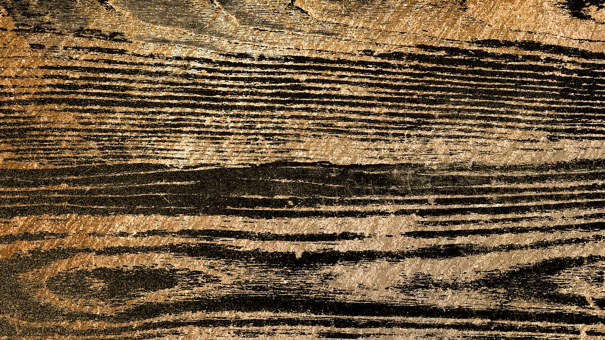 Golden Wood Texture Free Illustration