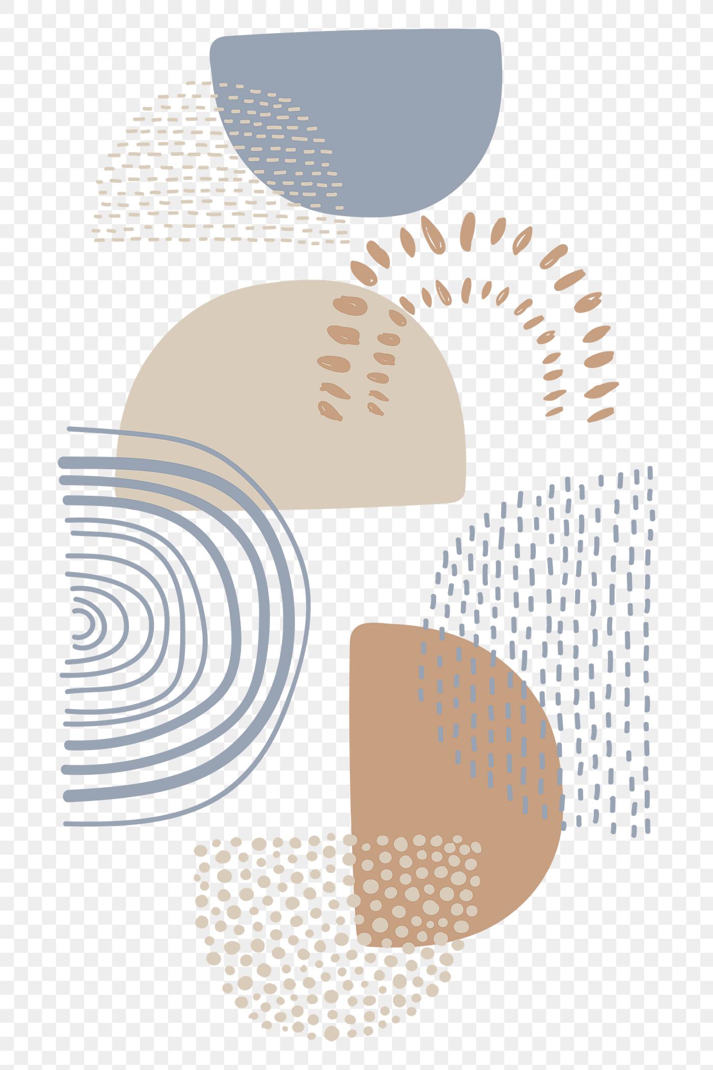 Semicircle Patterned Doodle Background Transparent Png Royalty Free Stock Transparent Png 2274265