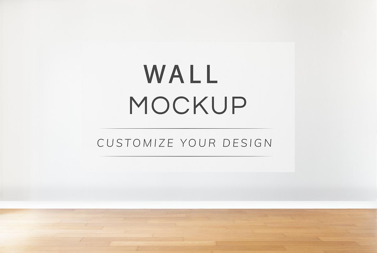 Download Blank wall mockup | Royalty free stock photo - 586133