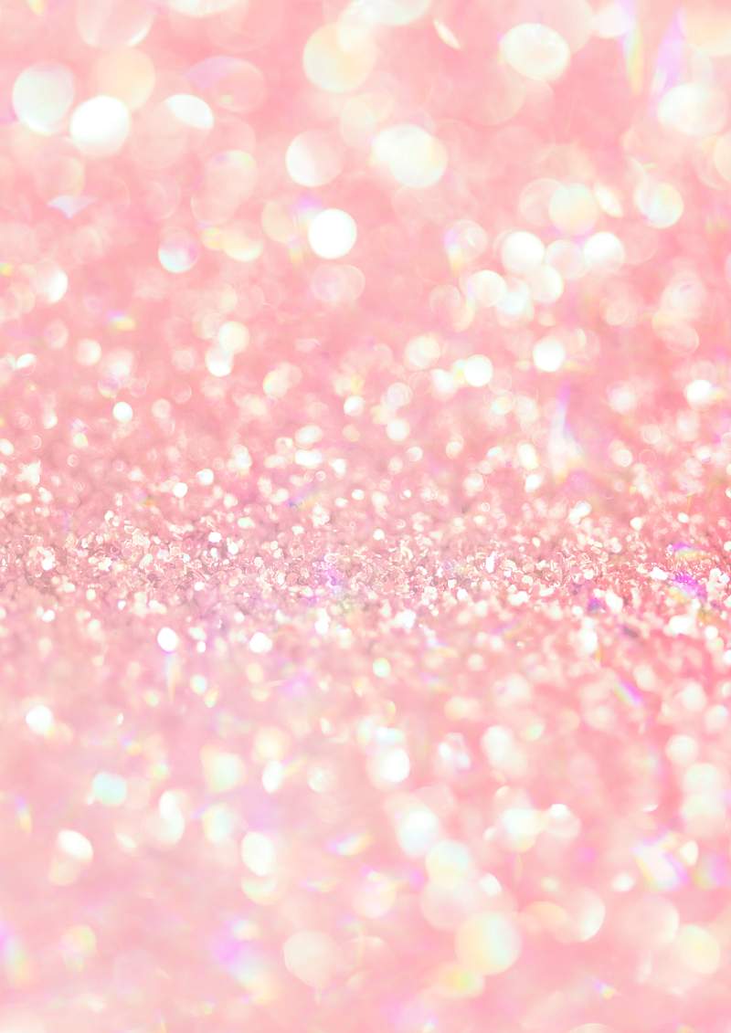 Pink sparkles bokeh background