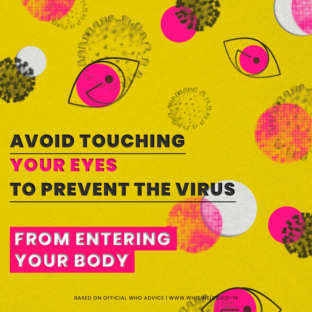 Avoid touching your face during COVID-19… | Free PSD | High resolution mockup Avoid touching your face during COVID-19 social template source WHO illustration