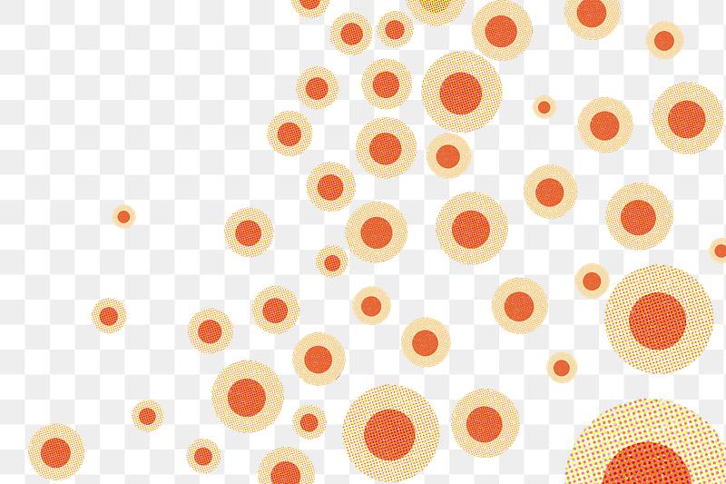 Red coronavirus background transparent png