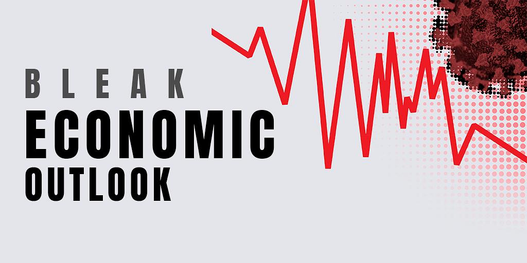 Bleak economic outlook due to the coronavirus… | Free PSD | High resolution mockup Bleak economic outlook due to the coronavirus social banner template mockup