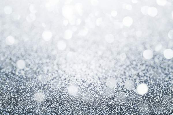 Glittery Silver Background Royalty Free Photo