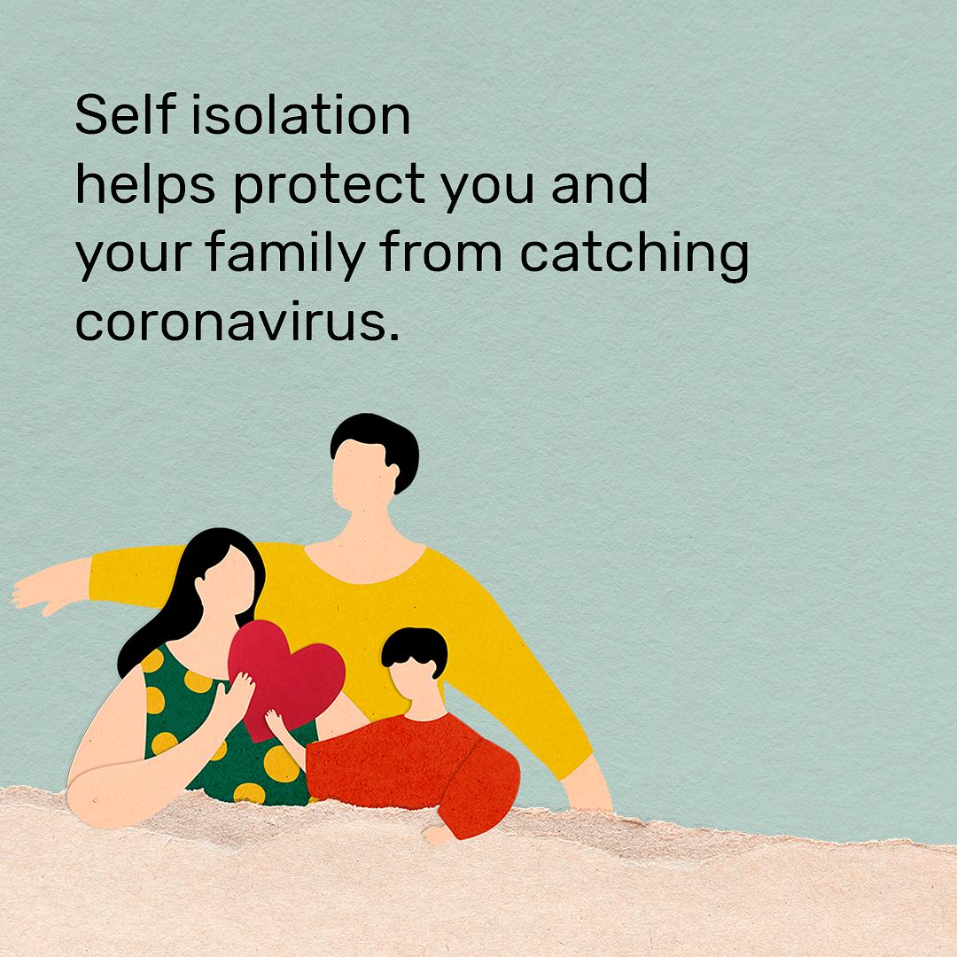 Self isolation helps protect you and your… | Free PSD | High resolution mockup Self isolation helps protect you and your family from catching coronavirus. This image is part our collaboration with the…