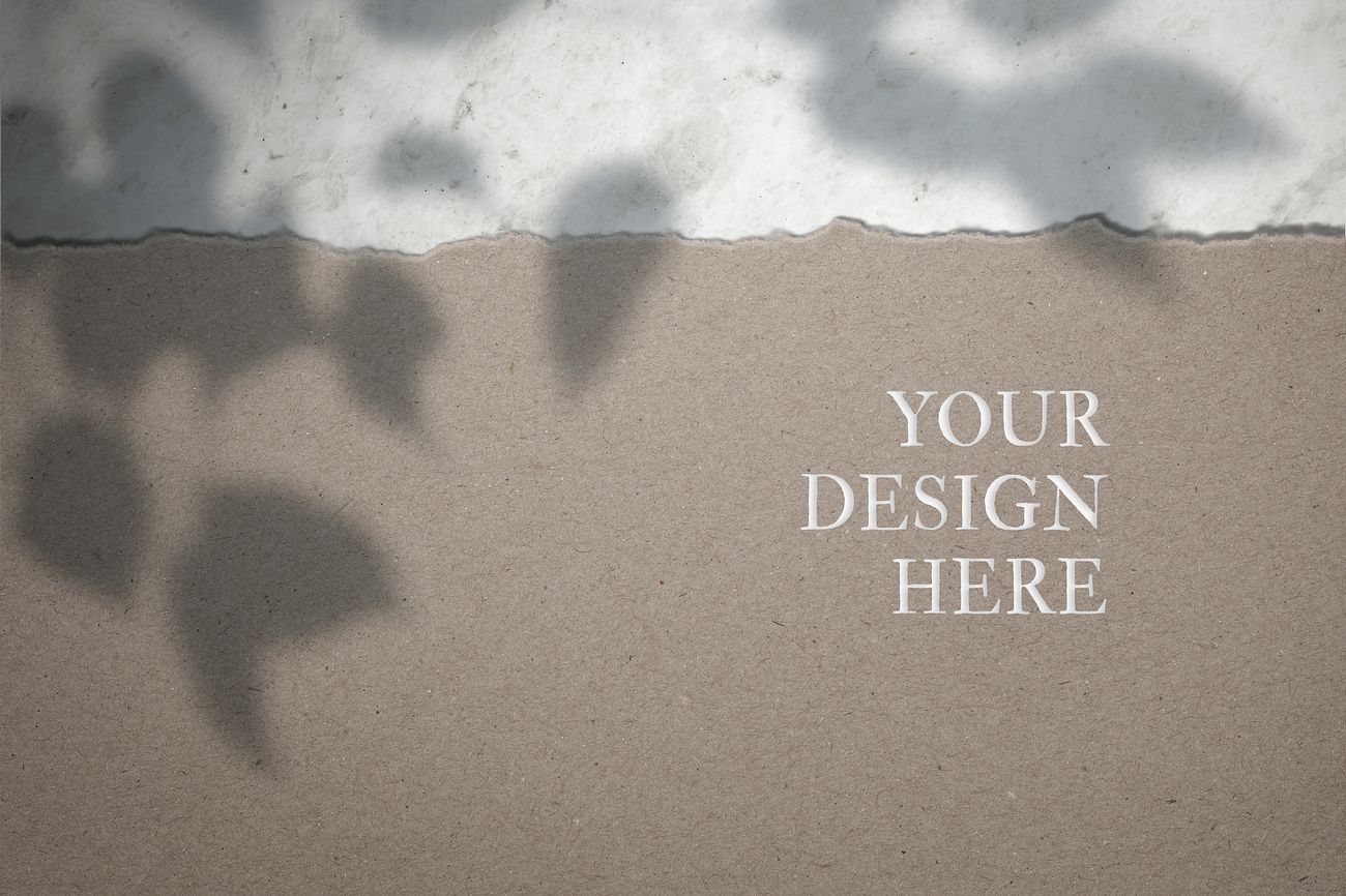 Download Paper mockup design background | Royalty free psd mockup ...