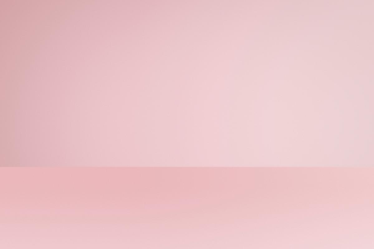 Plain pastel pink product background. 