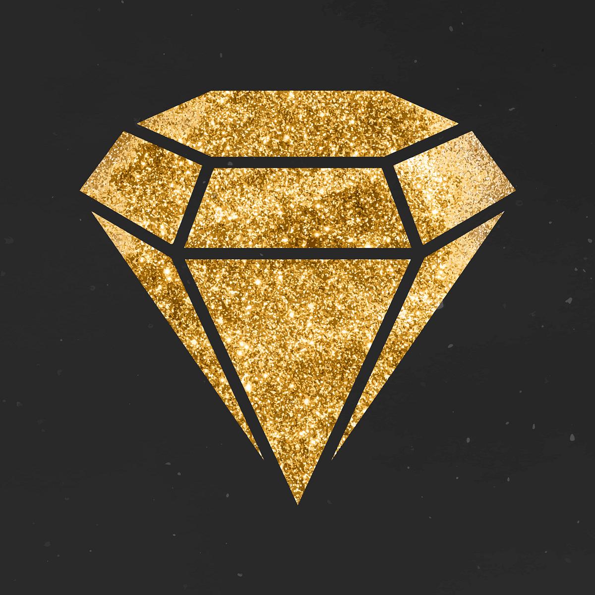 Diamond in gold Diamond in gold