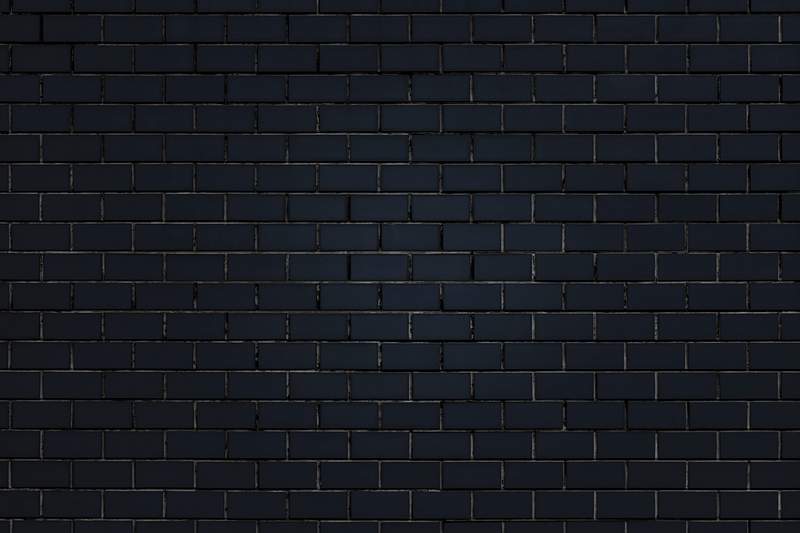 Black Brick Wall Background Black Brick Wall Background