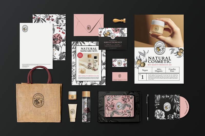 Download Corporate Identity Flat Lay Package I High Quality Mockups Templates Rawpixel
