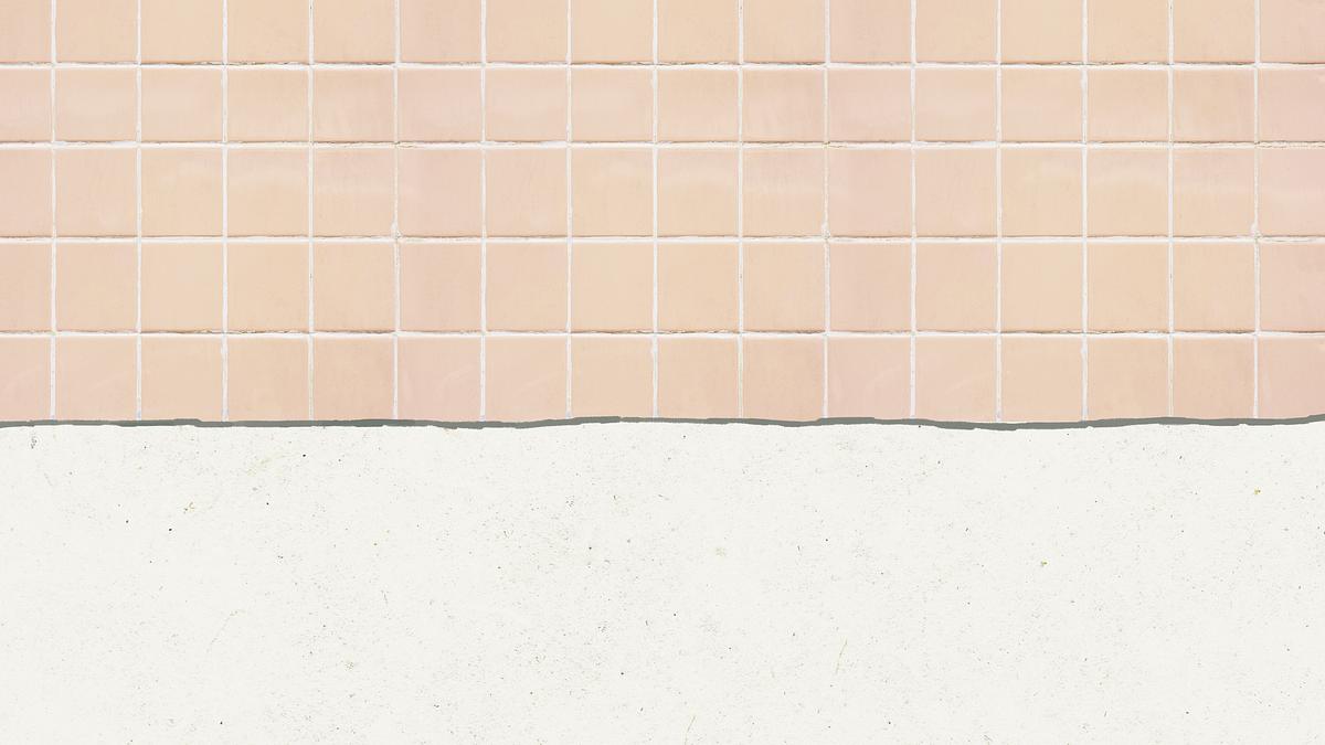 Empty tiled room wallpaper with design | Free Photo - rawpixel