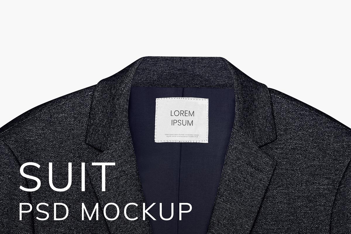 Download Men S Blazer Mockup Psd Business Wear Royalty Free Stock Illustration High Resolution Graphic