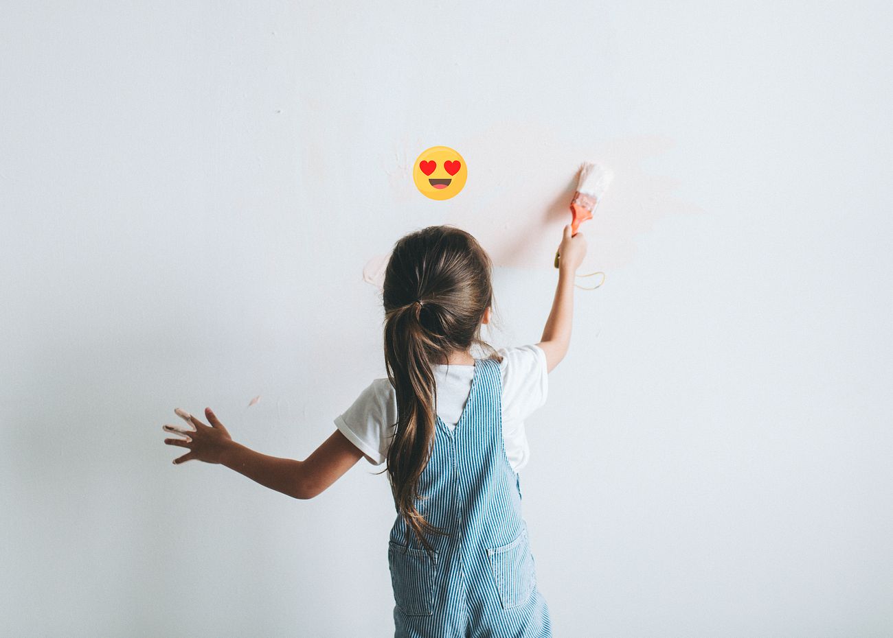Kid Drawing On The Wall Royalty Free Photo 591135