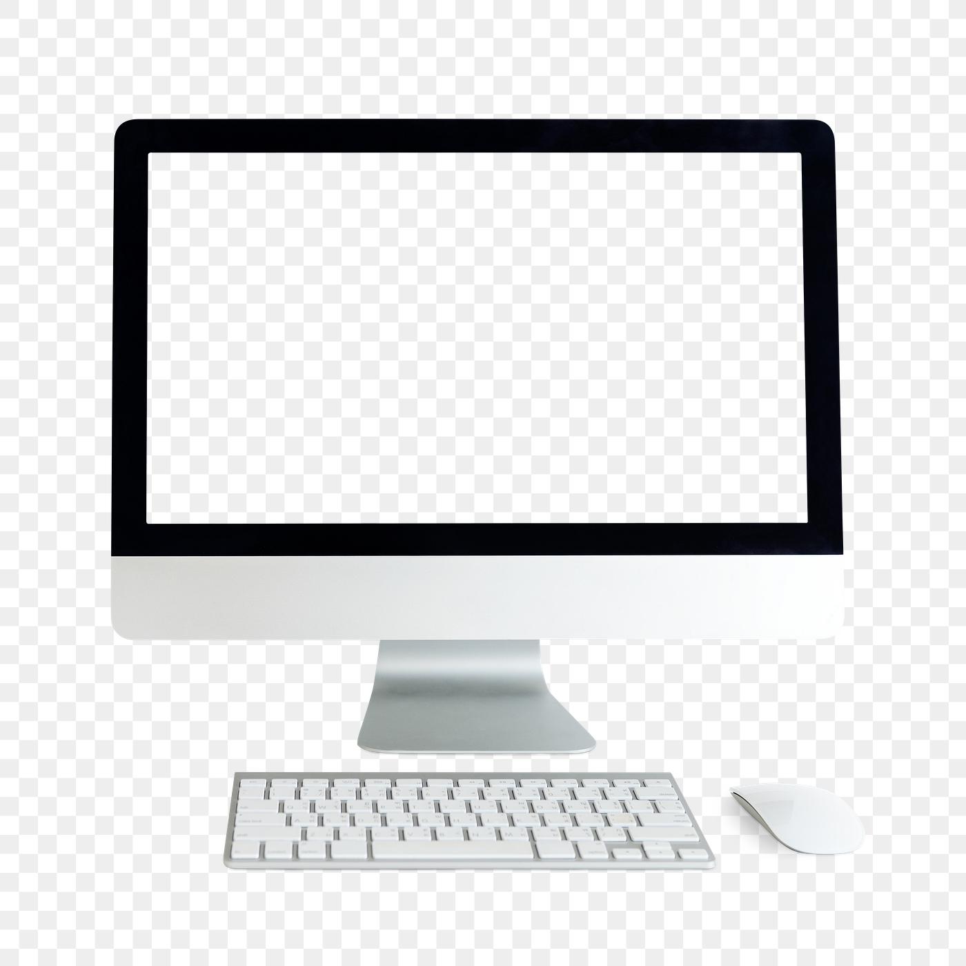 Download Computer desktop mockup png | Royalty free transparent png - 2022692