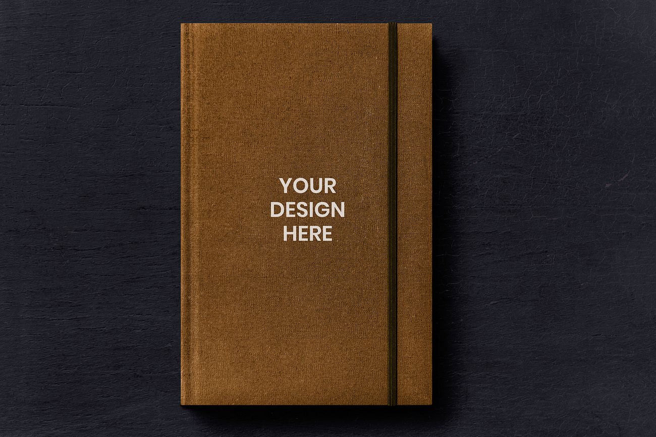 Download Brown leather notebook | Royalty free psd mockup - 894906
