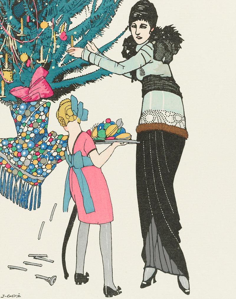 Christmas illustration by Francisco Javier Gosé (1876 - 1915)
Christmas illustration by Francisco Javier Gosé (1876 - 1915)