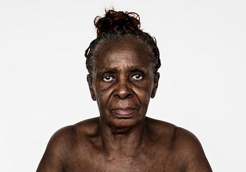 Portrait of a Congolese woman Portrait of a Congolese woman - adult, african, african descent, alone, black, central africa, cheerful, congo, congolese…