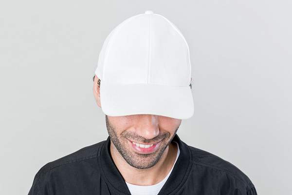 Download Happy Man Wearing A White Cap Royalty Free Photo 2290554 PSD Mockup Templates