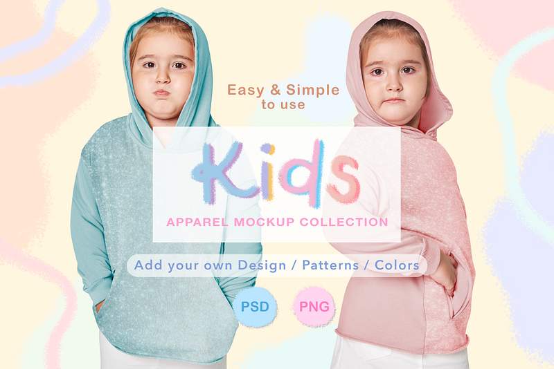 Download Pastel Kids Baby Apparel Clothing Mockups I Royalty Free Psd Png Rawpixel