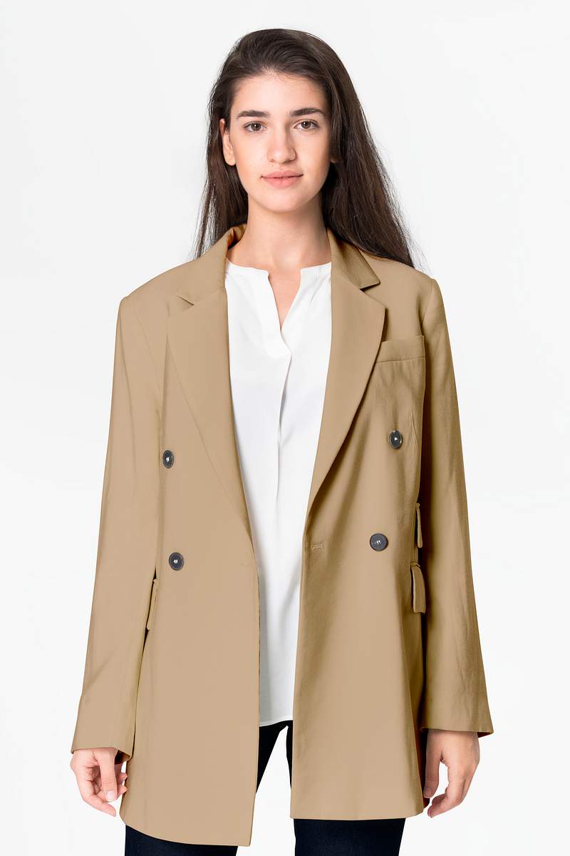Download Women S Blazer Mockup Psd Business Royalty Free Stock Photo High Resolution Image