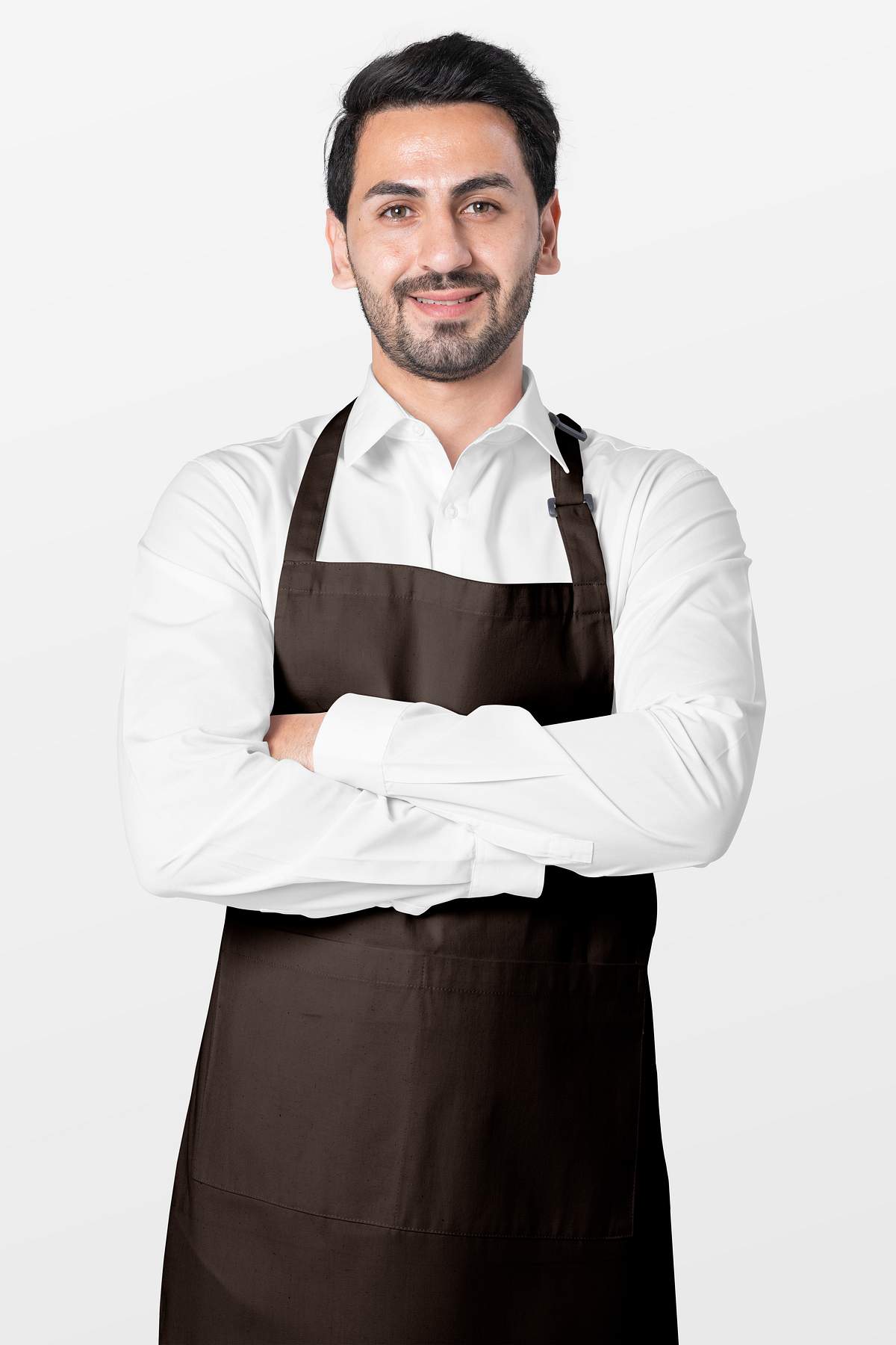Download Free Royalty Image About Black Chef S Apron Mockup Psd Simple Apparel Shoot