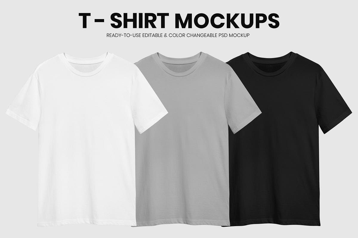 Download Casual T Shirt Mockup Psd For Menswear Ad Royalty Free Stock Illustration High Resolution Graphic