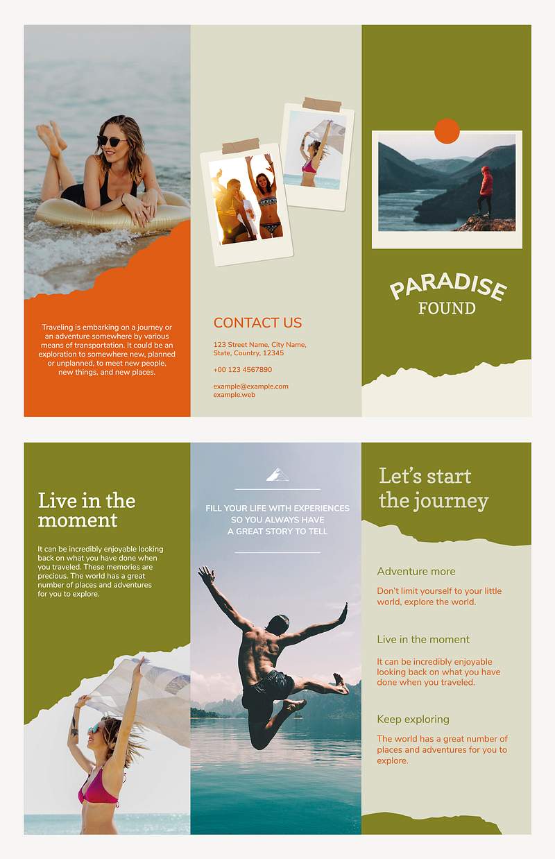 Brochure Images  Free Photos, PNG Stickers, Wallpapers With Island Brochure Template