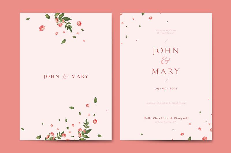 Invitation Card Templates Royalty Free Stock Vectors Rawpixel