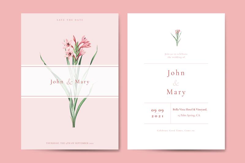 Invitation Card Templates Royalty Free Stock Vectors Rawpixel