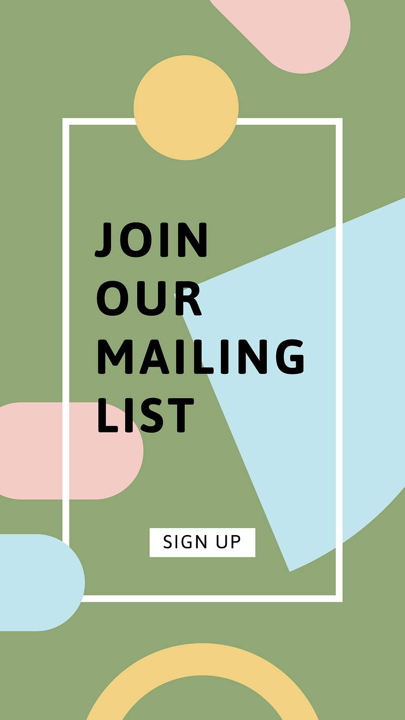 Join Our Mailing List Template Images Free Photos PNG Stickers Join Our Mailing List Template Images Free Photos PNG Stickers
