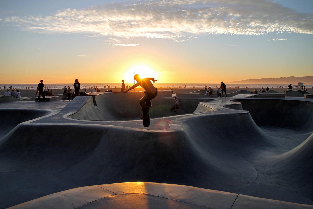 man skateboarding at the skatepark free photo rawpixel