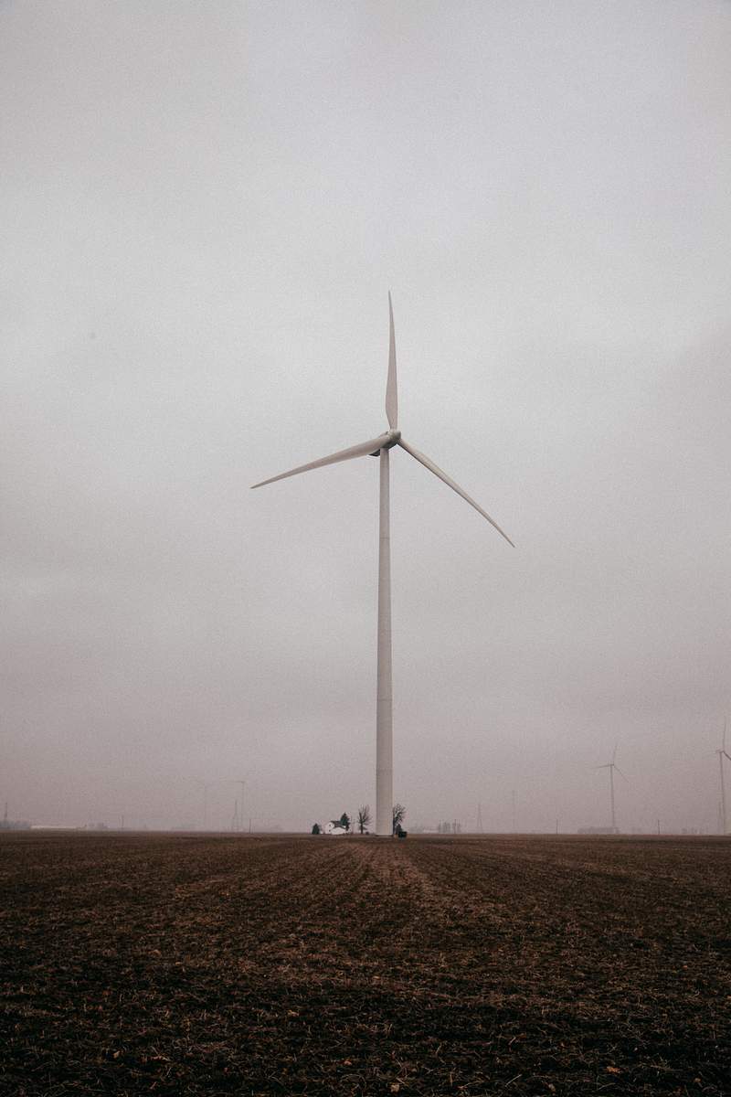 Brown windmill. Original public domain | Free Photo - rawpixel