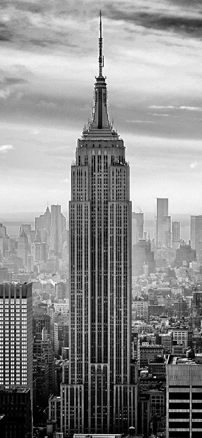 Black and white photo of the Empire | Free Photo - rawpixel