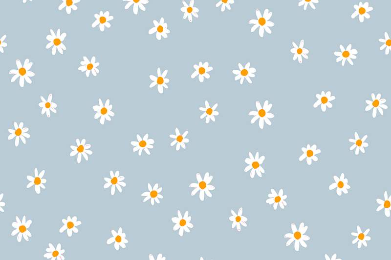 Flower background desktop wallpaper, cute | Premium Vector - rawpixel