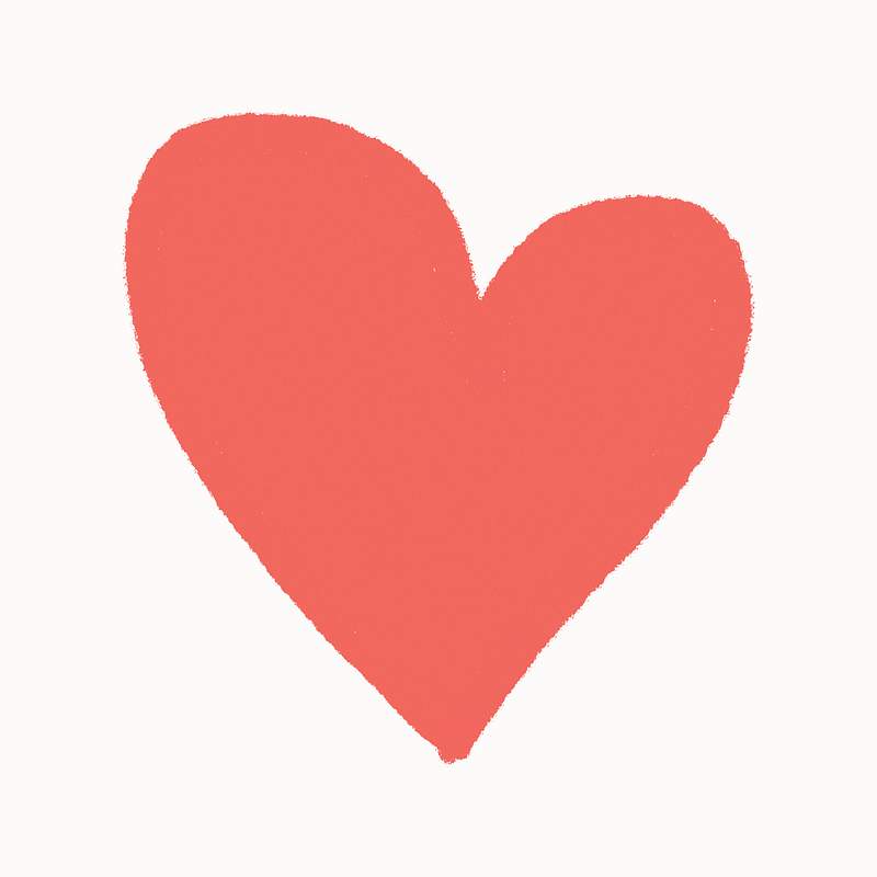 Cute heart border frame, love | Free Photo - rawpixel