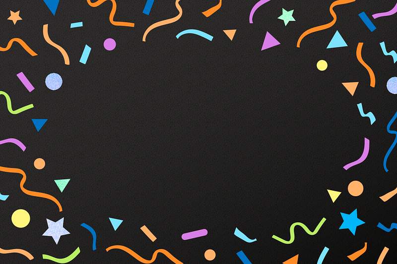 Orange Confetti Background Images | Free Photos, PNG Stickers