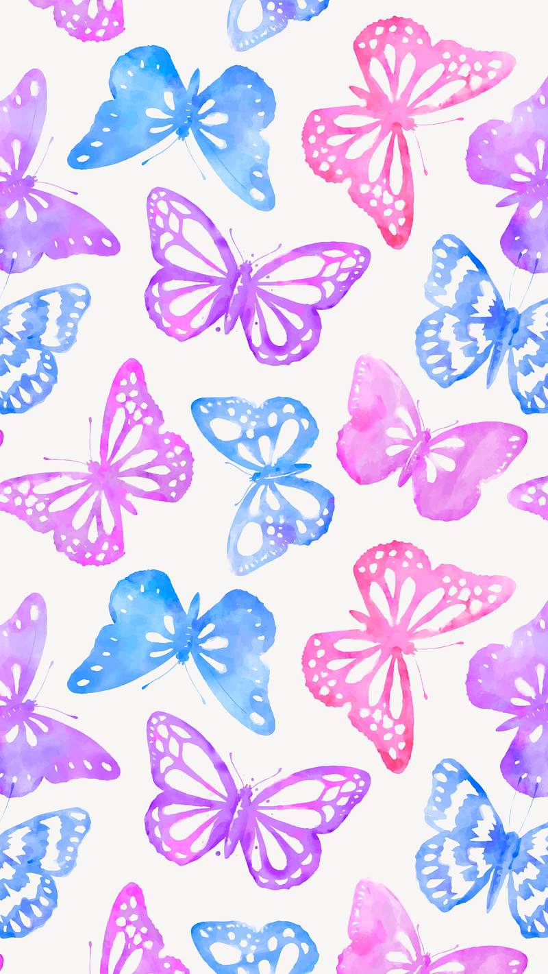 Blue Butterfly Wallpaper Images | Free Photos, PNG Stickers, Wallpapers &  Backgrounds - rawpixel