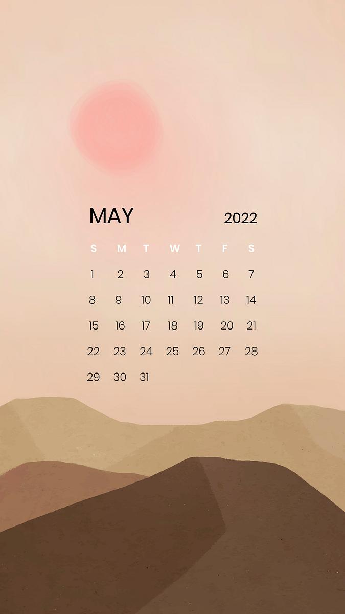 Sunset Mountain May Monthly Calendar Free Vector Rawpixel Sunset Mountain May Monthly Calendar Free Vector Rawpixel
