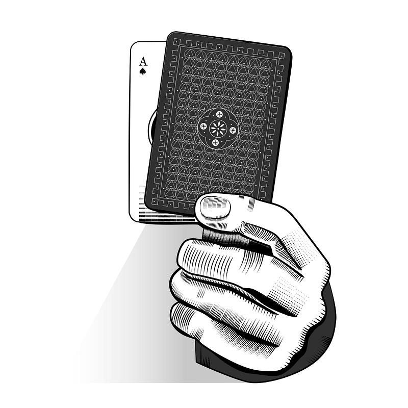vector joker playing card