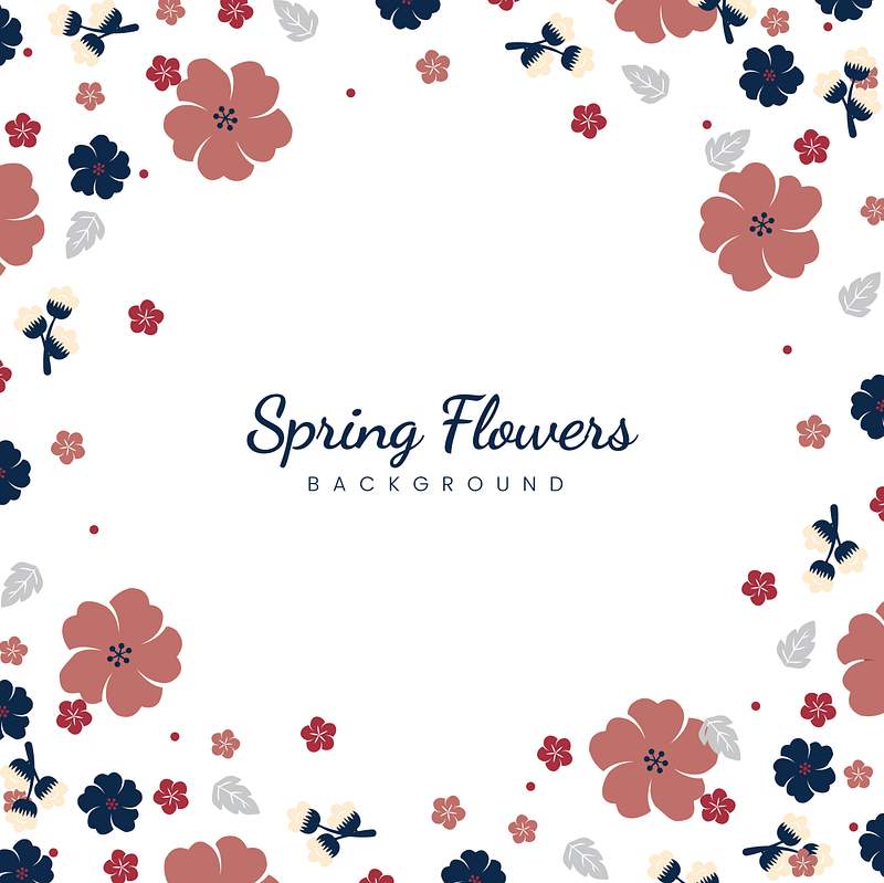 Featured image of post Colorful Floral Borders And Frames : Floral frame with hand drawn lettering cute retro vector.